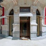 Exterior da loja Cartier em Lisboa