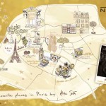 Mapa do Paris de Aliza Jabès