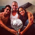 Sara Matos, Pedro Teixeira e André Branco na final do 'Dança com as Estrelas'