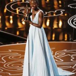 Lupita Nyong’o, vencedora do Óscar de Melhor Atriz Secundária por ‘12 Anos Escravo’.