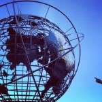 Globo em Columbus Circle, Nova Iorque