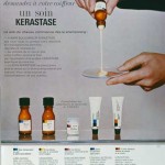 Anúncio de publicidade de 1967 © DR / Arquivos L'Oréal / Kérastase