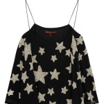 Top de seda com bordados Kate Moss para TopShop, €98.