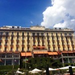 O Grand Hotel Tremezzo, onde decorreu a apresentação do primeiro dia da linha Mineralize.