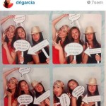 Instagram de Adriane Garcia, com Débora Montenegro e Débora Monteiro