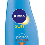 NIVEA Sun Loção Protect & Bronze FP 30, €14,99.