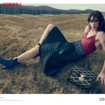 Louis Vuitton 'Series 1' by Annie Leitovitz, com Charlotte Gainsbourg.