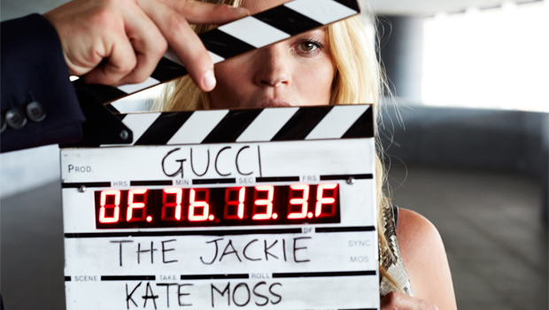 Kate Moss encarna Jackie Onassis para a Gucci