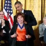 Isabell Allende e Barack Obama © Reuters.