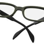 Um dos primeiros modelos de óculos da Silhouette, da década de 60.
