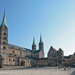 Domplatz em Bamberg © Arquivos do Turismo Bamberg.