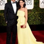 Channing Tatum e Jenna Dewan (ela com vestido Carolina Herrera New York) © Carolina Herrera.