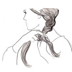 Penteado do dia: trança francesa
