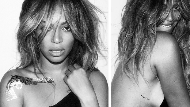Beyoncé x Flash Tattoos