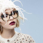 Lily-Rose Depp para a Chanel Eyewear