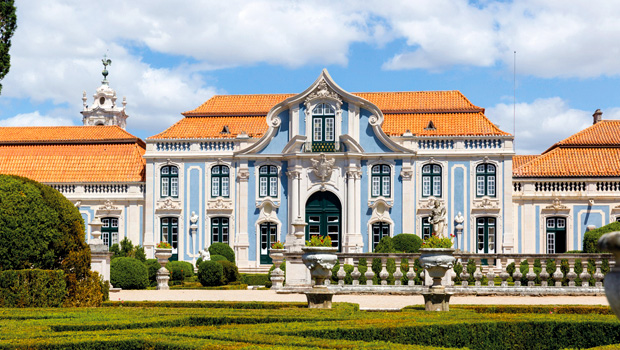 Palácio de Queluz volta a ser azul