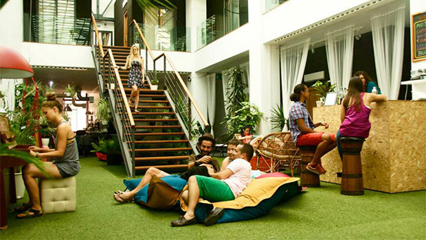 Hostels de topo