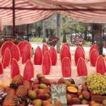 Mercado da Praça General Osório, em Ipanema.