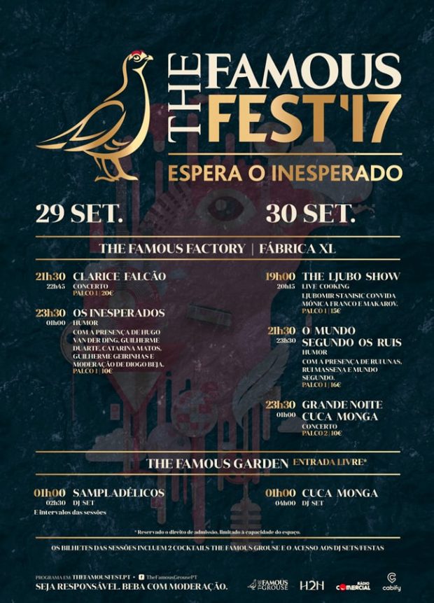 Cartaz The Famous Fest 2017_2