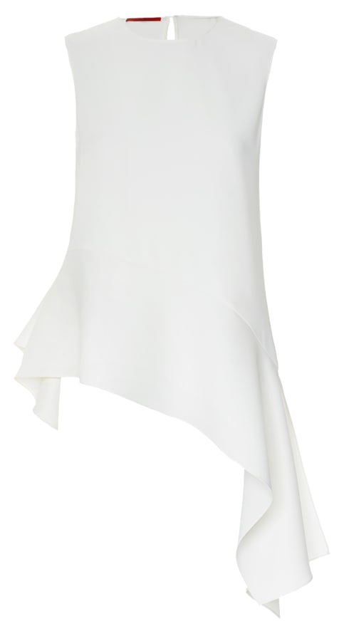 Top em algodão, Carolina Herrera €137 (PVP €195)