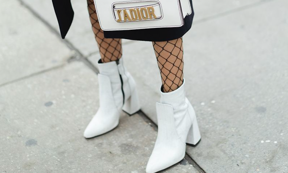 Botins Brancas com Entrançado - United Boutiques