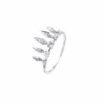 Diamond Indian Crown Ring