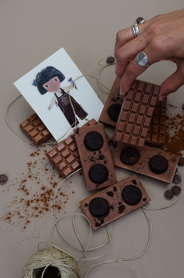 Kit 3 Mini tabletes de chocolate_Chocolate de leite com Oreo_12€
