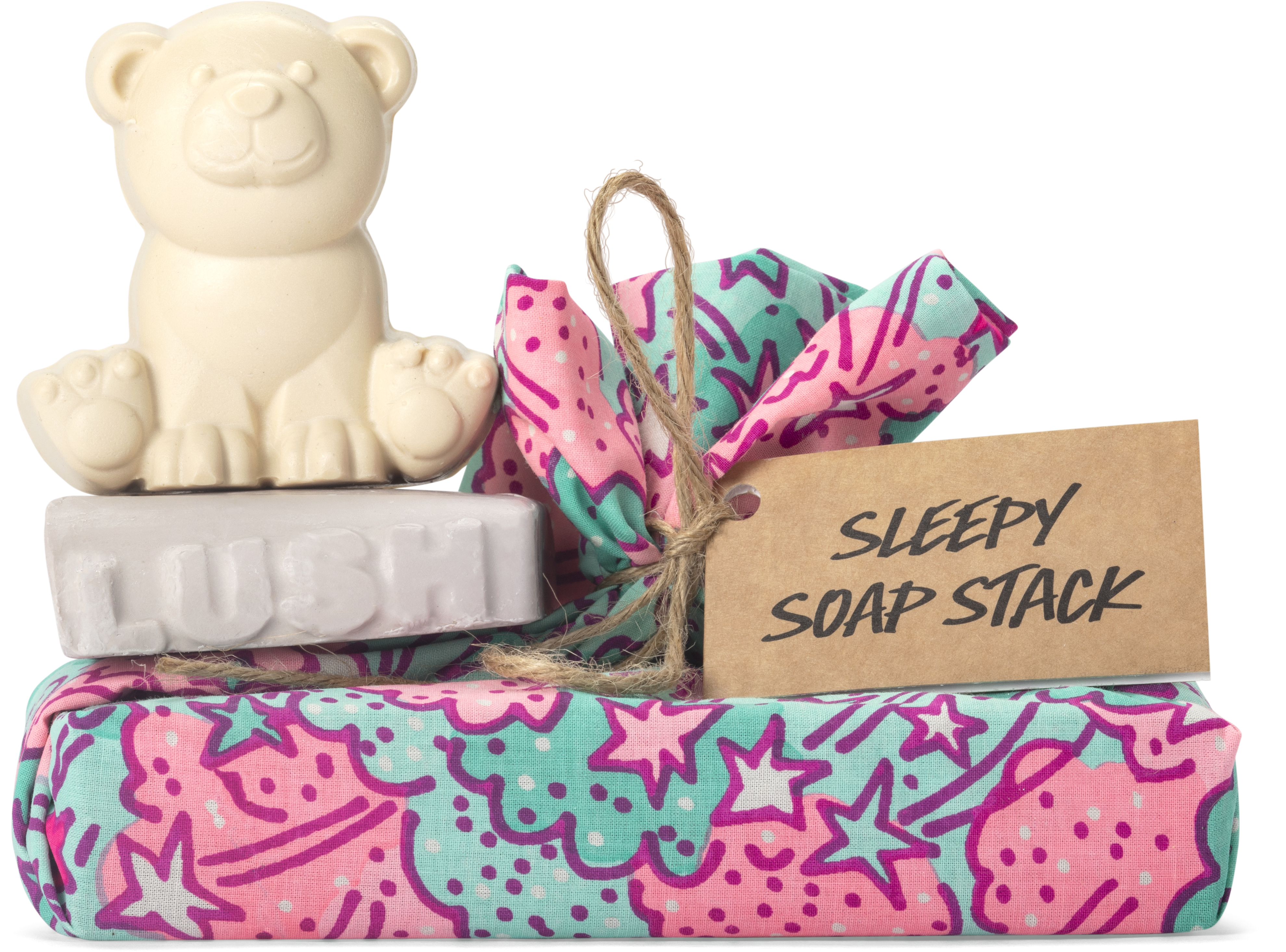 Sleepy Soap Stack (dois sabonetes e uma toalha), Lush, €17,50
