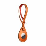 Apple AirTag Hermes bag charm in Swift calfskin orangeCapucine_299 euros