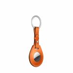 Apple AirTag Hermes key ring in Swift calfskin- orange_349 euros