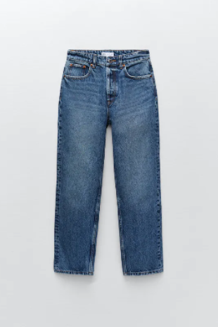 JEANS HIGH RISE STRAIGHT (Antes €25,95. Agora €15,99)