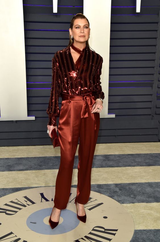 Ellen Pompeo na Vanity Fair Oscar After Party 2019. BuzzFeed