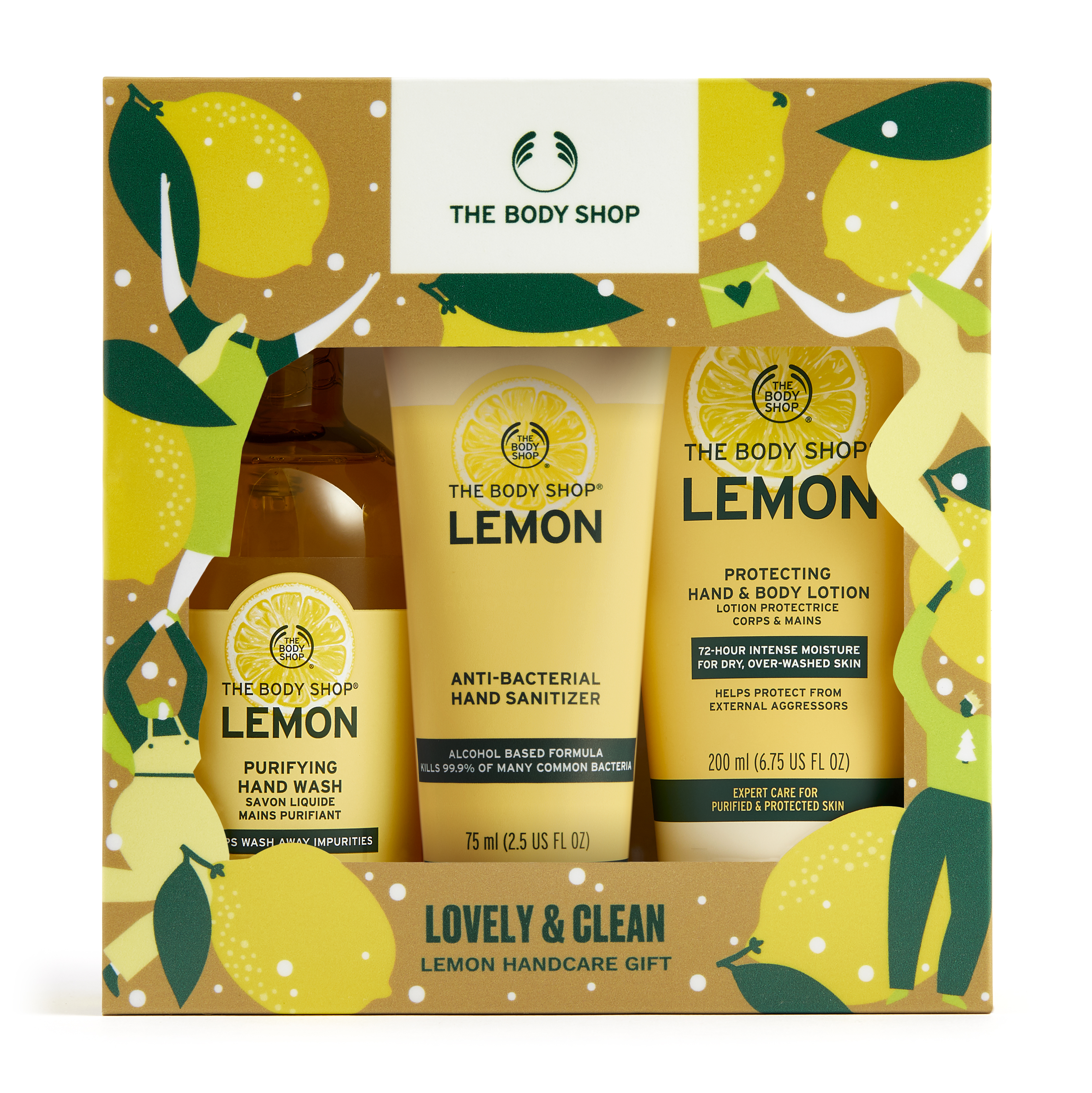 Lovely Clean Lemon Handcare Gift