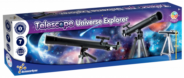 Telescópio explora o Universo: €69,99