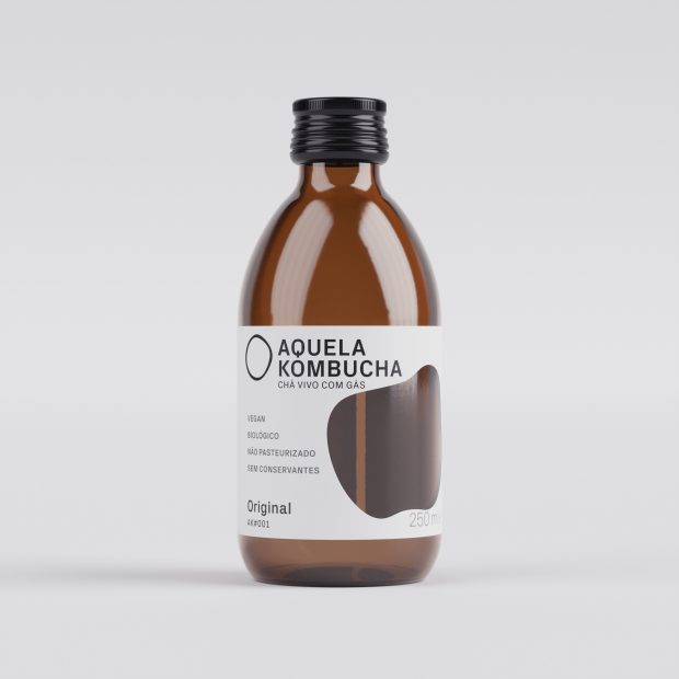 Aquela Kombucha Original: Pack 3 ou 12 garrafas - €7,50 ou €29