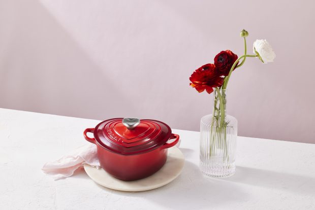 Cocotte em forma de coração, 20cm. Le Creuset