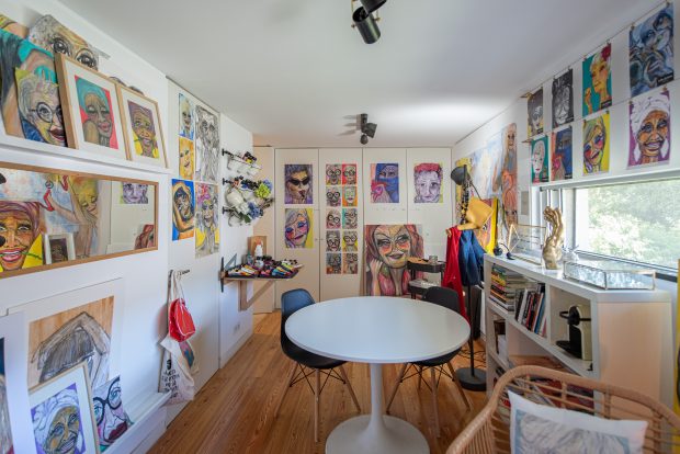 Atelier de Maria Seruya (c) Teresa Aires