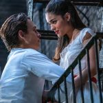 Ansel Elgort as Tony and Rachel Zegler as Maria in 20th Century Studios’ WEST SIDE STORY, directed by Steven Spielberg. Photo by Niko Tavernise. © 2021 20th Century Studios. All Rights Reserved.