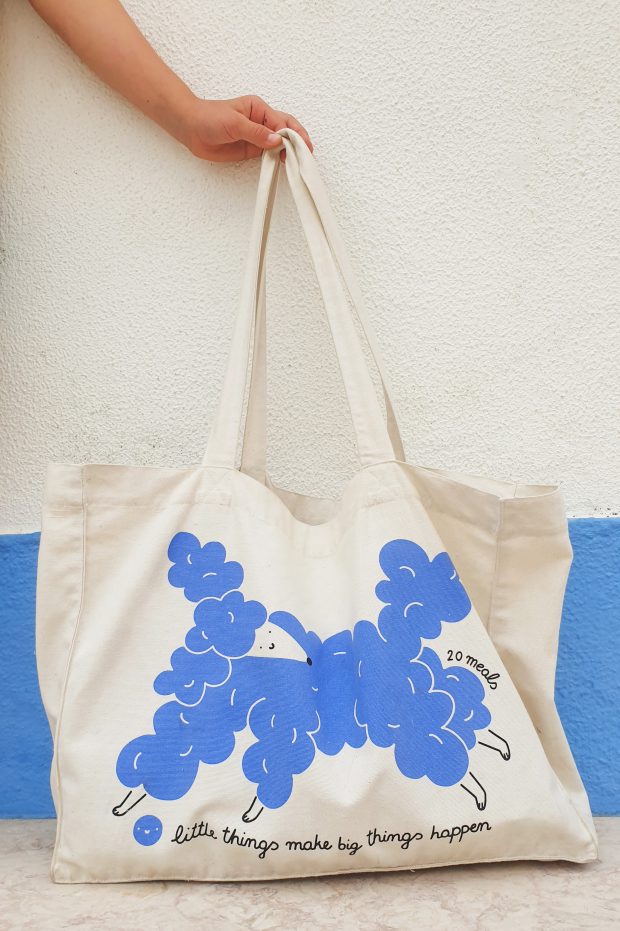 Tote Bag Mirtilho. Adopt Bag