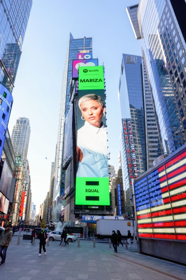 Mariza na Times Square