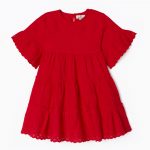 VESTIDO PARA MENINA 'YOU&ME', VERMELHO_€25,99