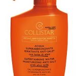 Supertanning Water With Aloe Milk. COLLISTAR na Perfumes & Companhia. antes €28,95, agora €23,16. De 31 de Maio a 31 de Julho, aproveite a campanha da Perfumes & Companhia nas marcas aderentes, como Clarins, Biotherm, Shiseido e muitas mais. Na compra de 2 produtos solares da mesma marca, receba de oferta o 3º de menor valor, sendo que na marca Shiseido é limitado à compra de uma base solar. Acumulável com outras promoções em vigor. Limitado ao stock existente.