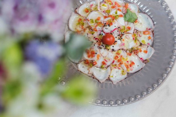 Carpaccio de Polvo. Oui Mais Non