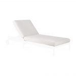 Cushion for Teak Jack Outdoor Adjustable Lounger em Off White da Ethnicraft - Preço sob consulta