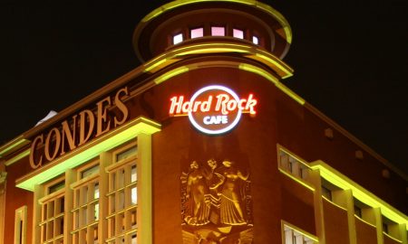 Hard Rock Cafe Lisboa_Fachada_Noite
