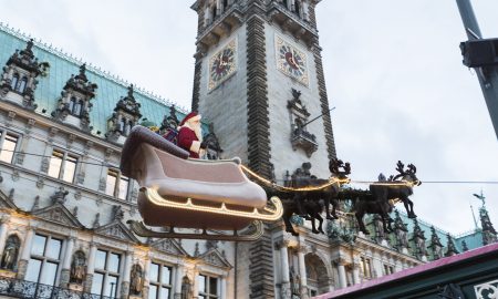 Alsterarkaden; Binnenalster; Deutschland; Europa; Hamburg; Jungfernstieg; Rathaus; Rathausmarkt; Weihnachtsmarkt Familie