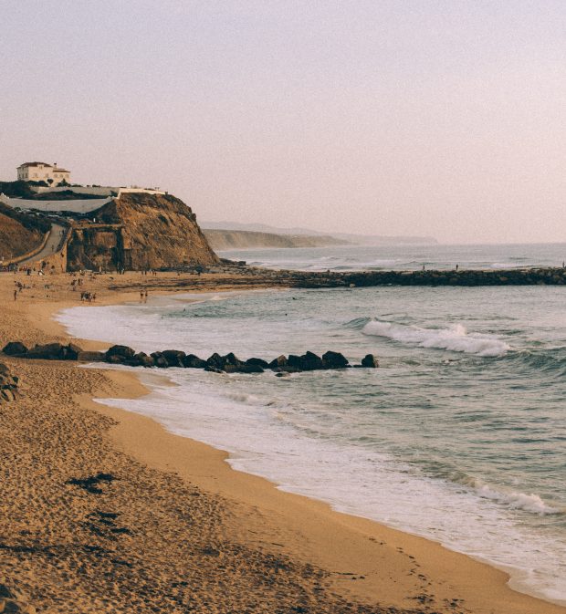 Praia do Sul, na Ericeira