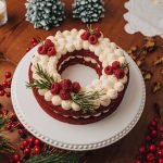 Coroa de Natal Red Velvet e Cheese Cream