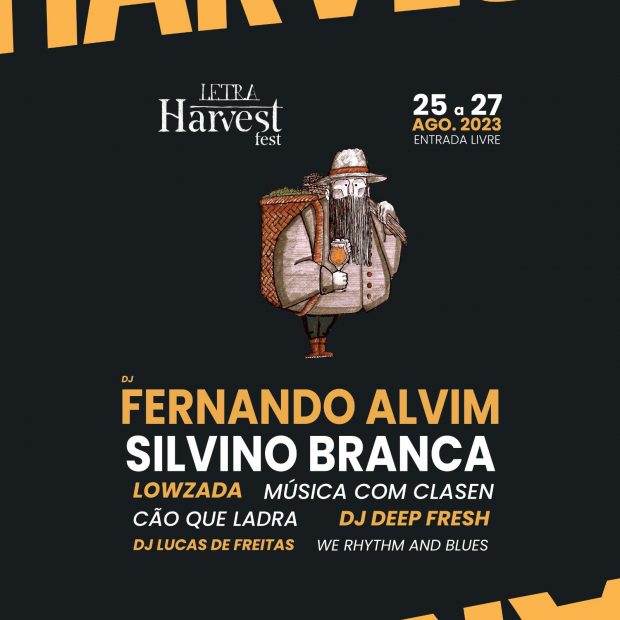 LetraHarvestFest _cartaz