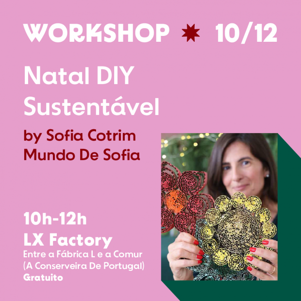 10 DE DEZEMBRO - WORKSHOP DE CRIAÇÃO DE ENFEITES NATALÍCIOS